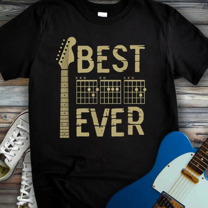 Best Dad Ever T-shirt Black
