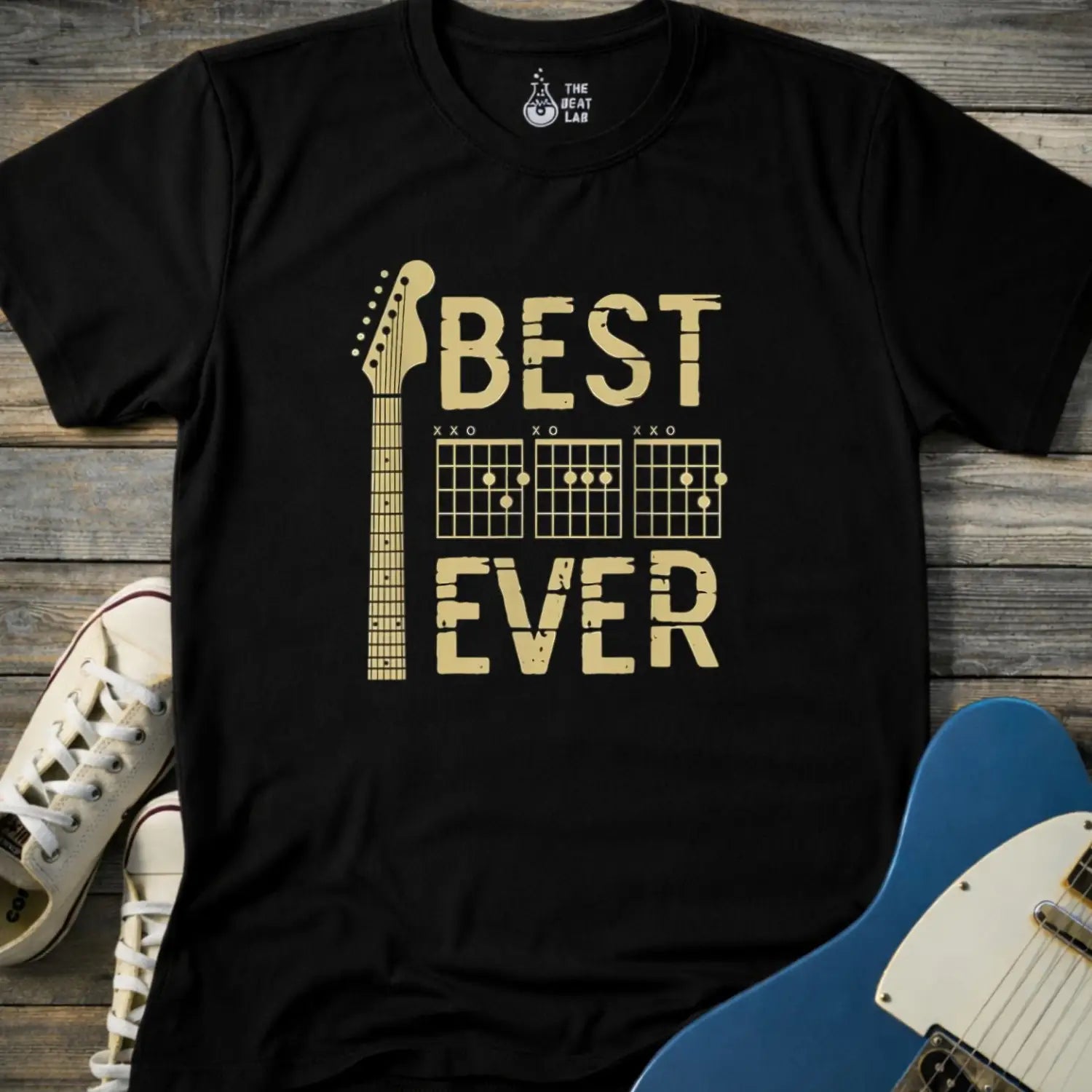 Best Dad Ever T-shirt - Black / S - T-Shirt