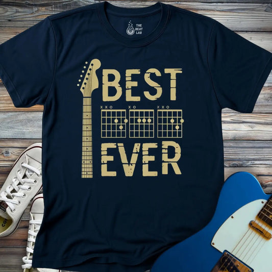 Best Dad Ever T-shirt - Navy / S - T-Shirt