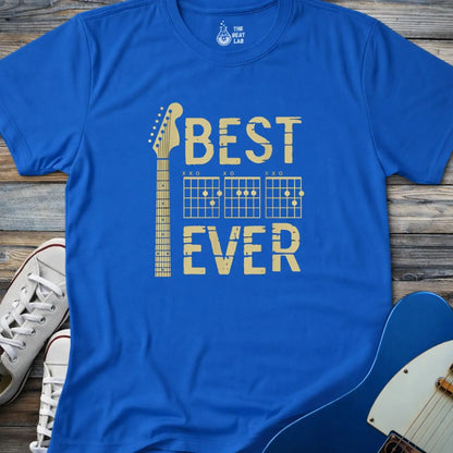 Best Dad Ever T-shirt - Royal / S - T-Shirt