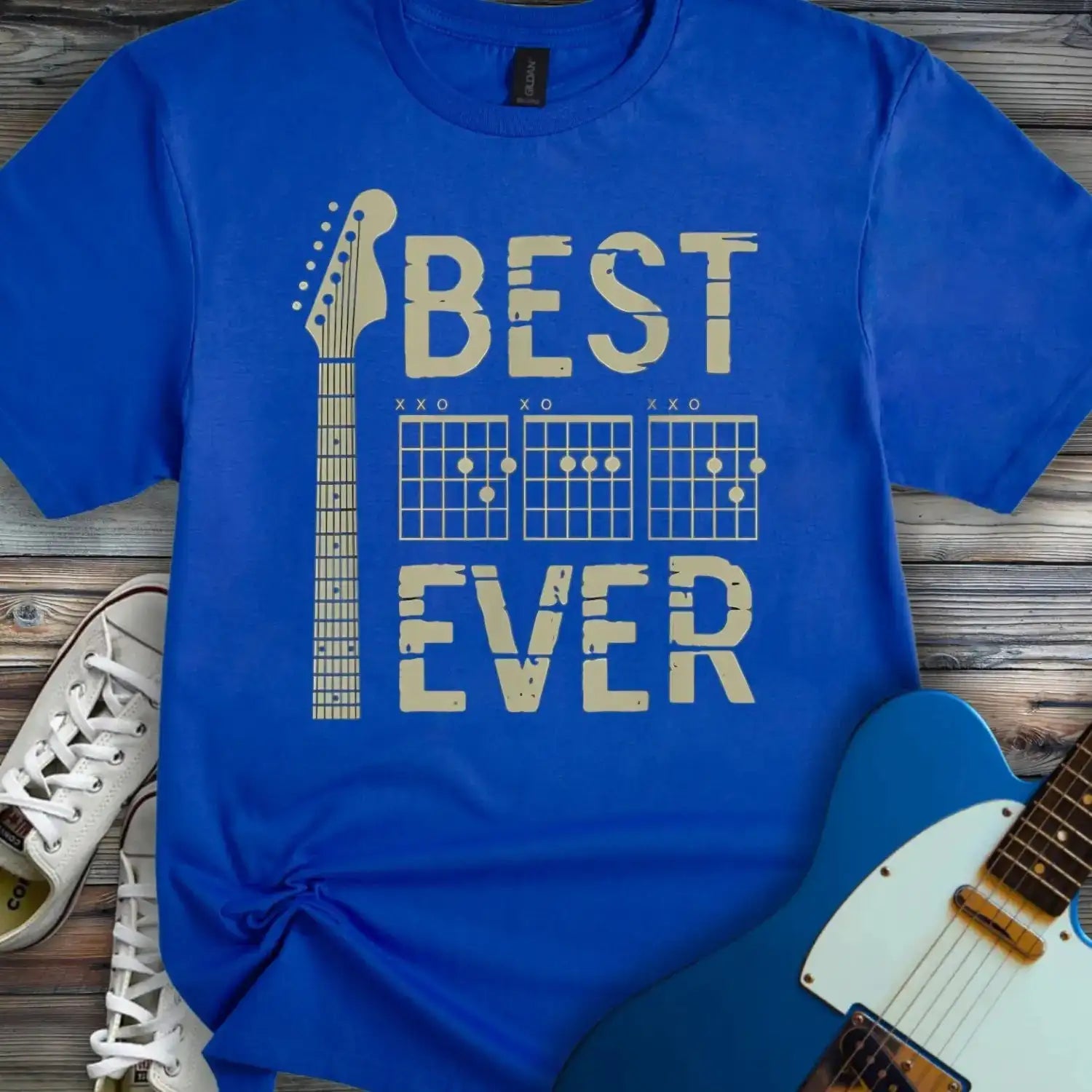Best Dad Ever T-shirt Royal