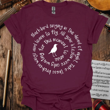 Blackbird The Beatles T-shirt