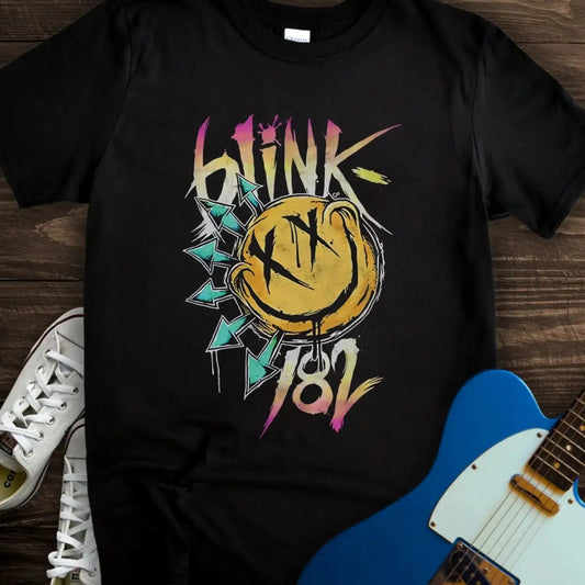 Blink 182 Graffiti T-shirt Black