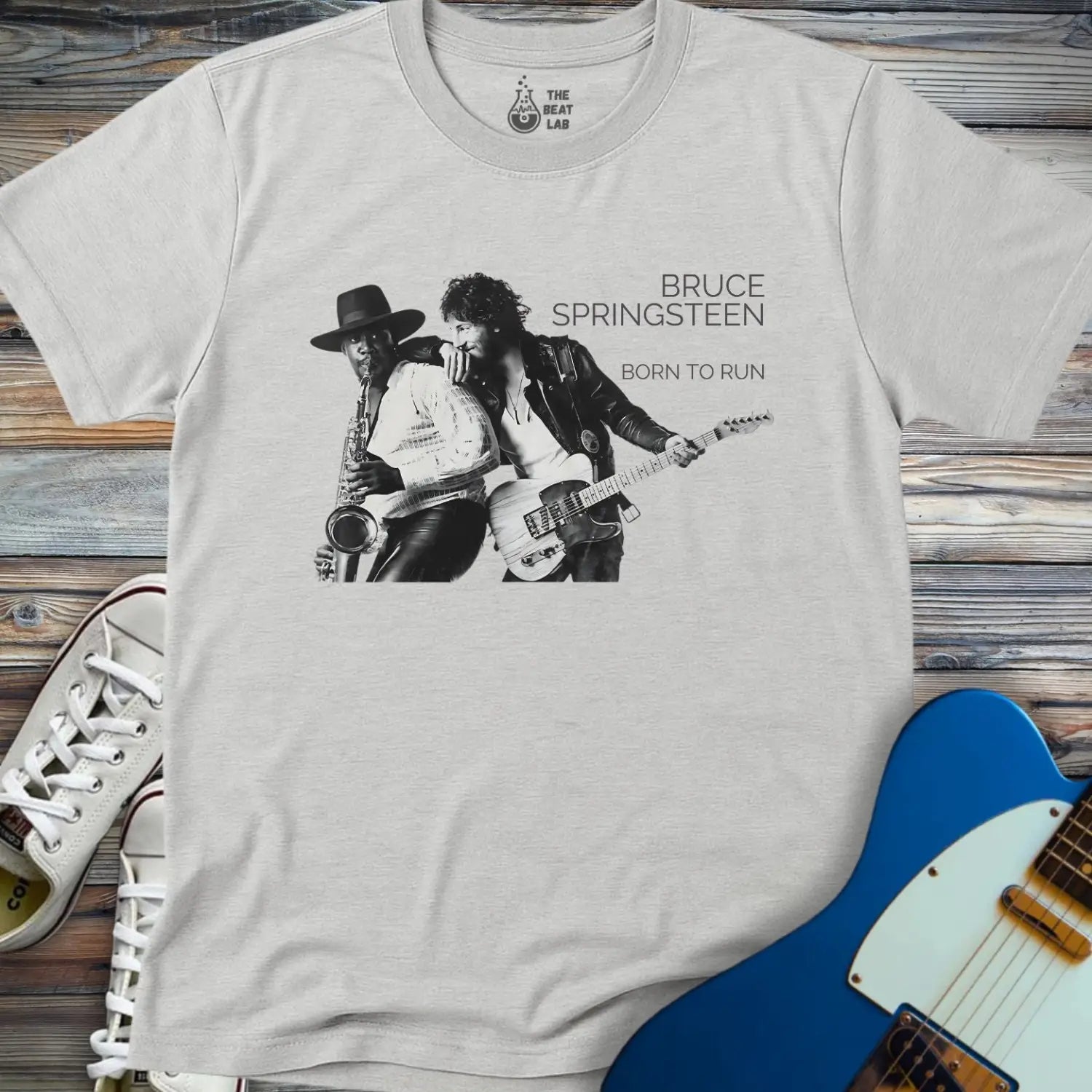 Born to Run T-shirt - Sport Grey / S - T-Shirt