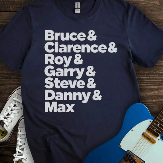 Bruce & The Band T-shirt Navy