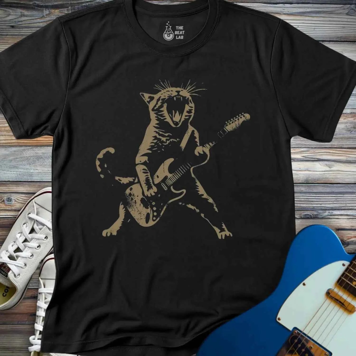 Cat Rock 'N' Roll T-shirt