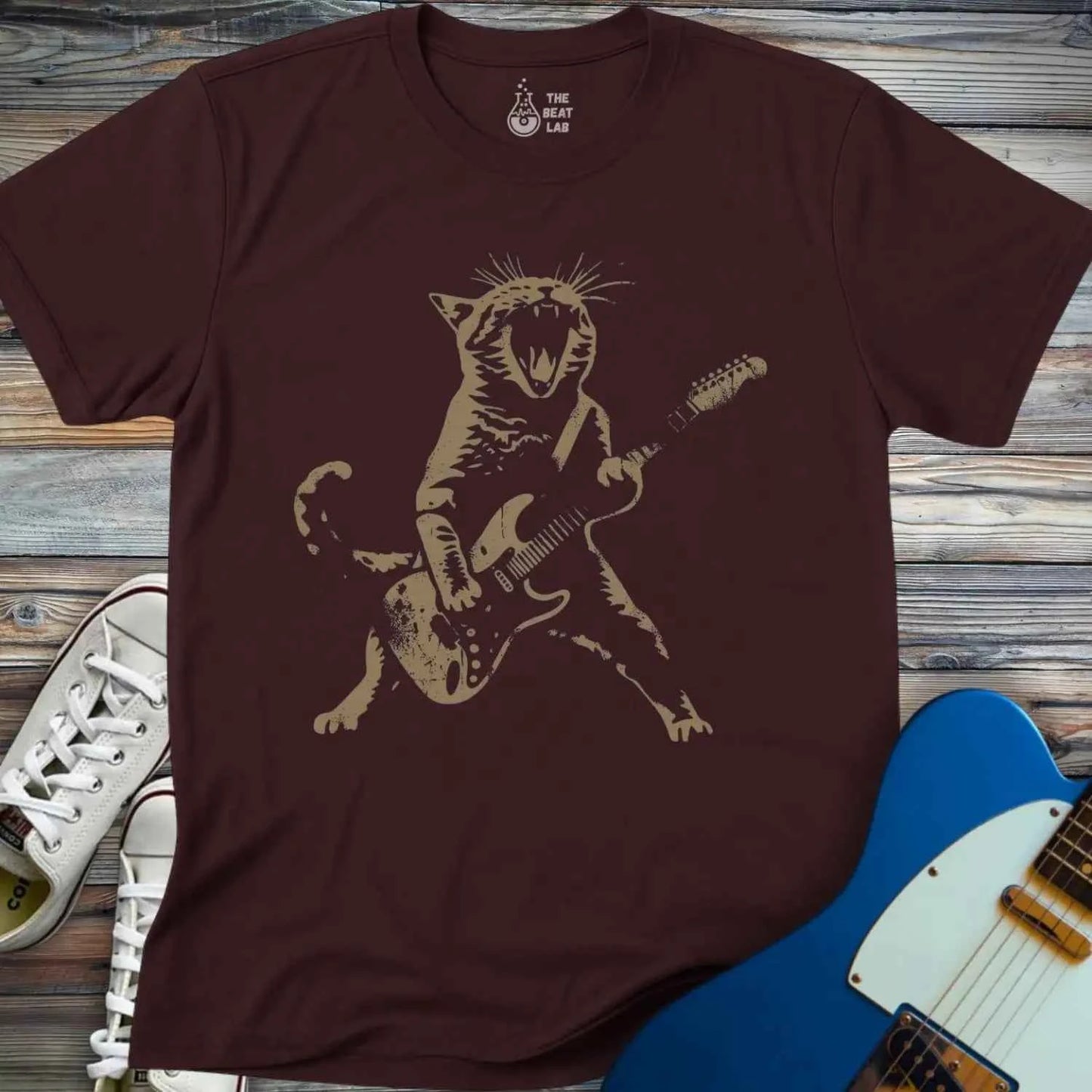 Cat Rock 'N' Roll T-shirt