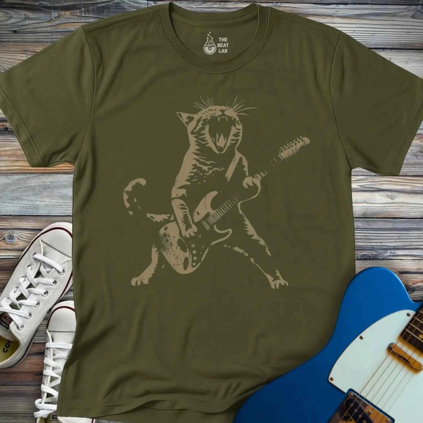 Cat Rock 'N' Roll T-shirt