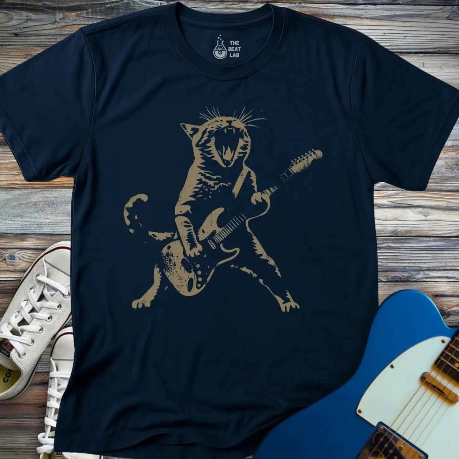 Cat Rock 'N' Roll T-shirt