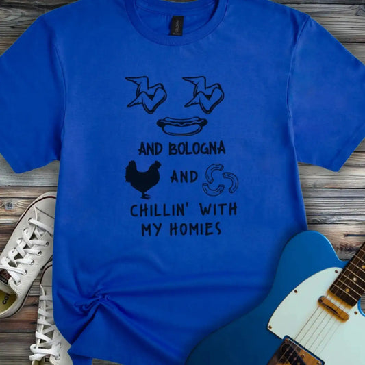 Chillin With My Homies T-shirt Royal