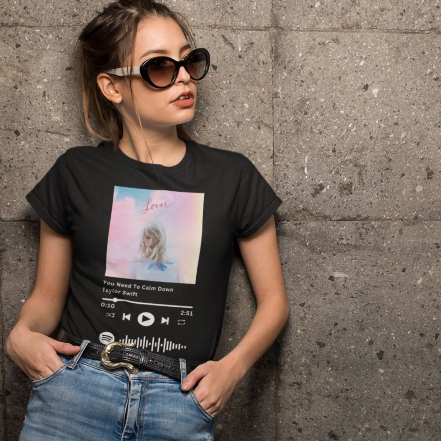 Custom Spotify Song T-shirt