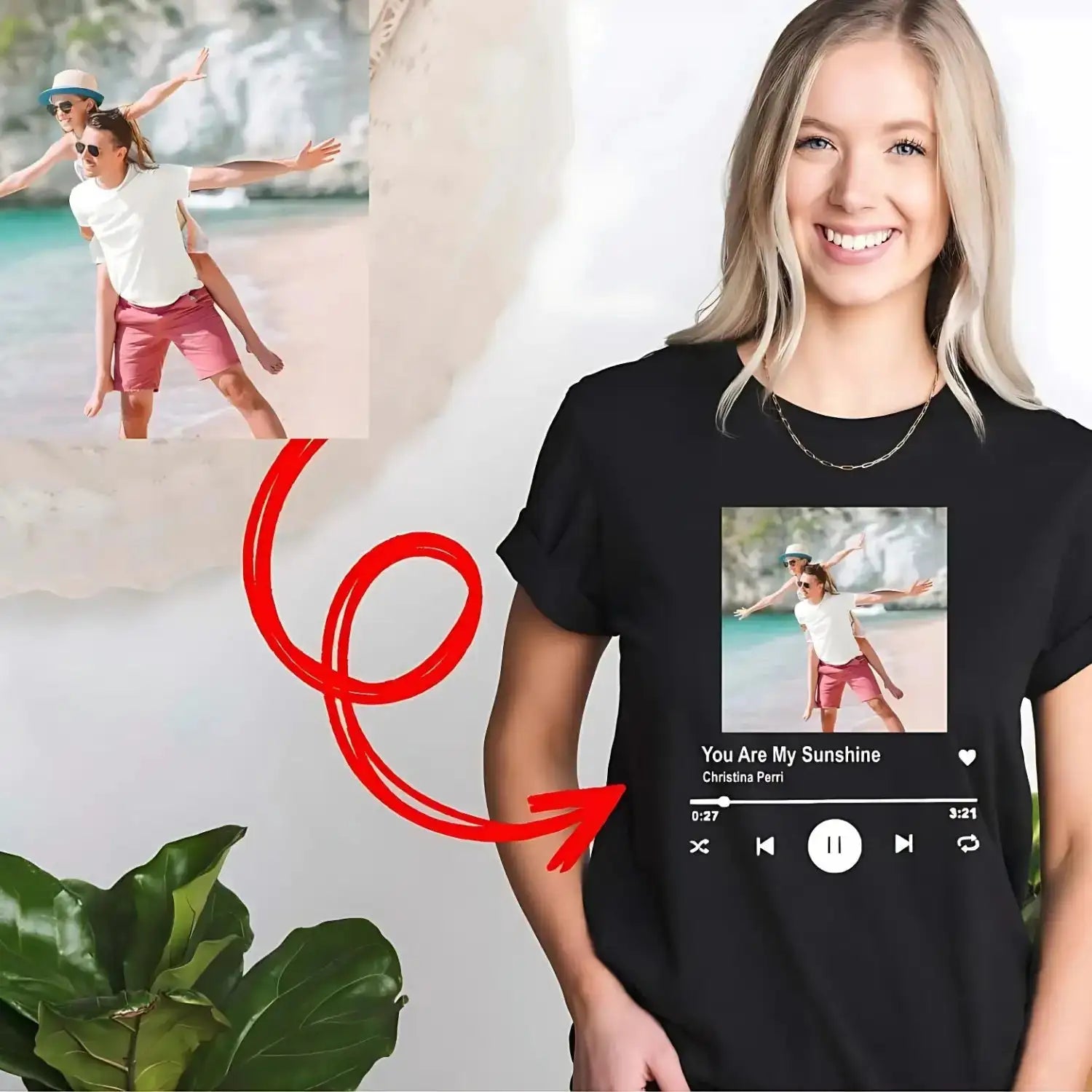 Custom Spotify T-shirt