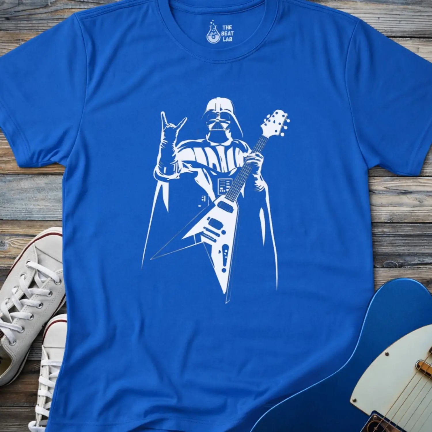 Darth Vader T-shirt - Royal / S - T-Shirt