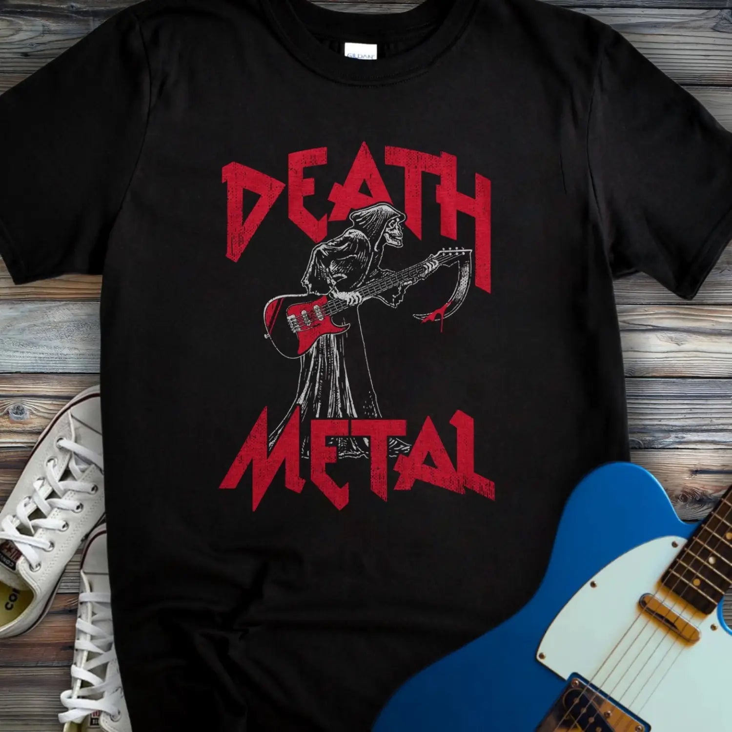 Death Metal T-Shirt - Black / S - T-Shirt