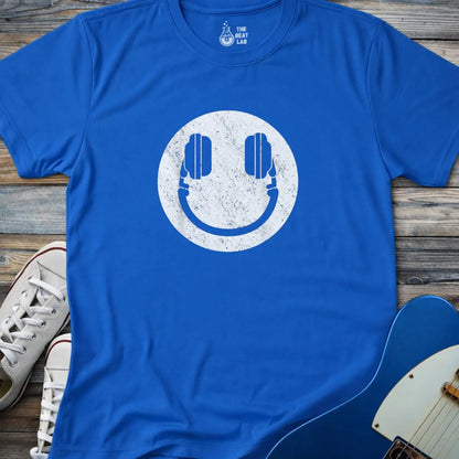 DJ Smile T-shirt - Royal / S - T-Shirt