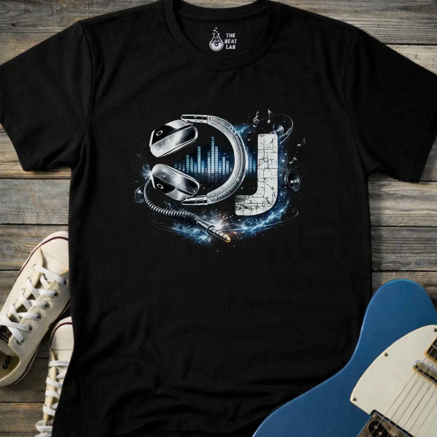 DJ T-shirt - Black / S - T-Shirt