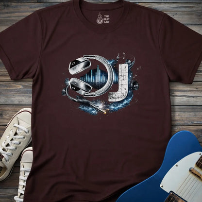 DJ T-shirt - Dark Chocolate / S - T-Shirt