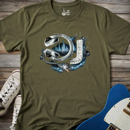 DJ T-shirt - Military Green / S - T-Shirt