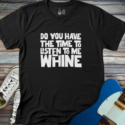 Do You Have The Time T-shirt - Black / S - T-Shirt
