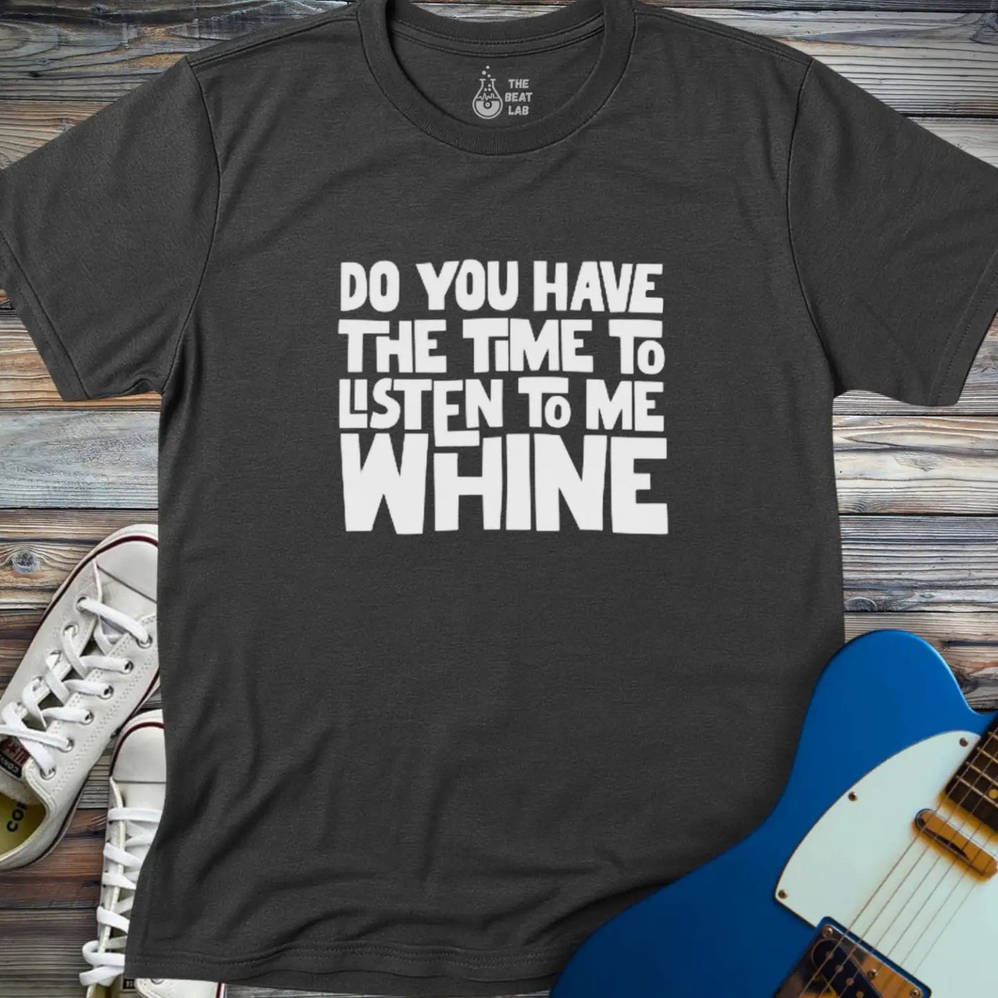 Do You Have The Time T-shirt - Dark Heather Grey / S - T-Shirt