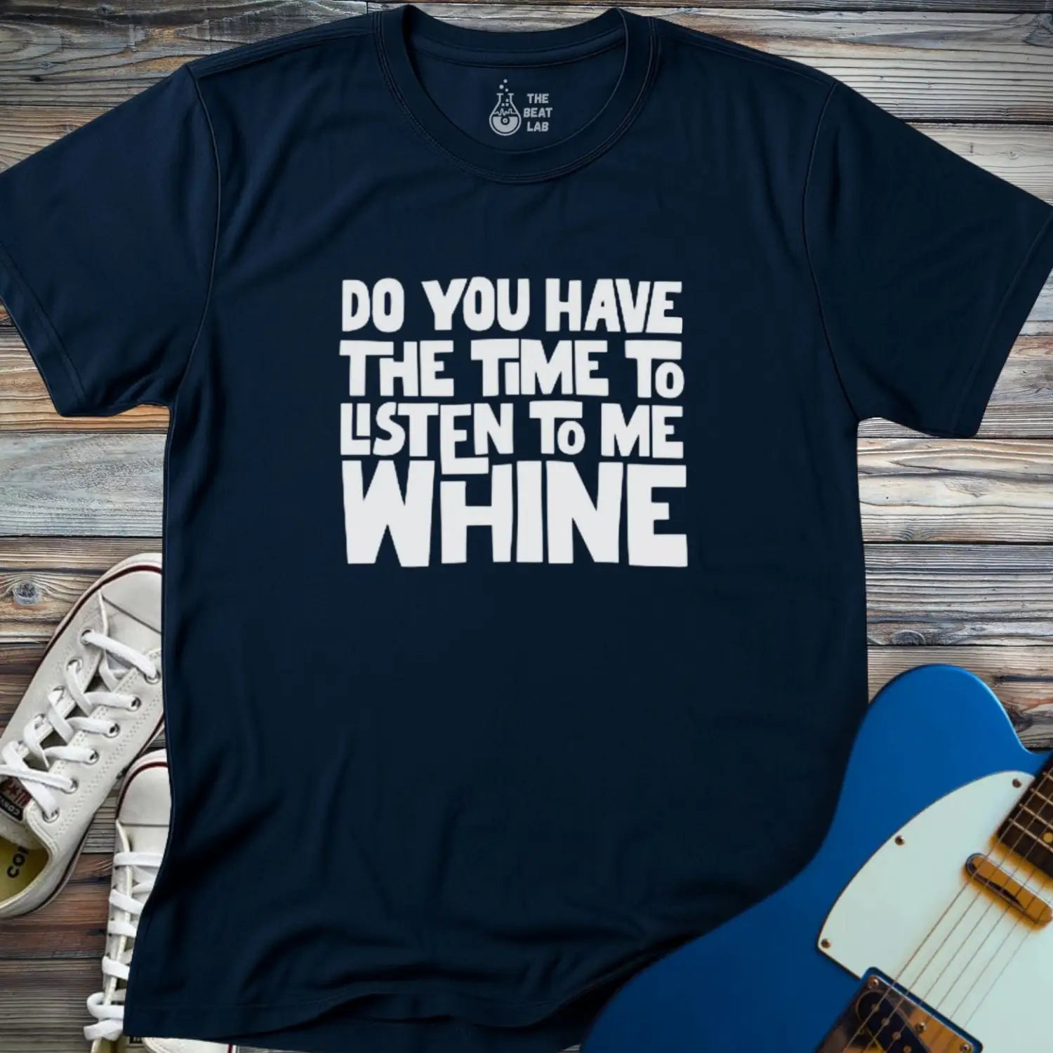 Do You Have The Time T-shirt - Navy / S - T-Shirt