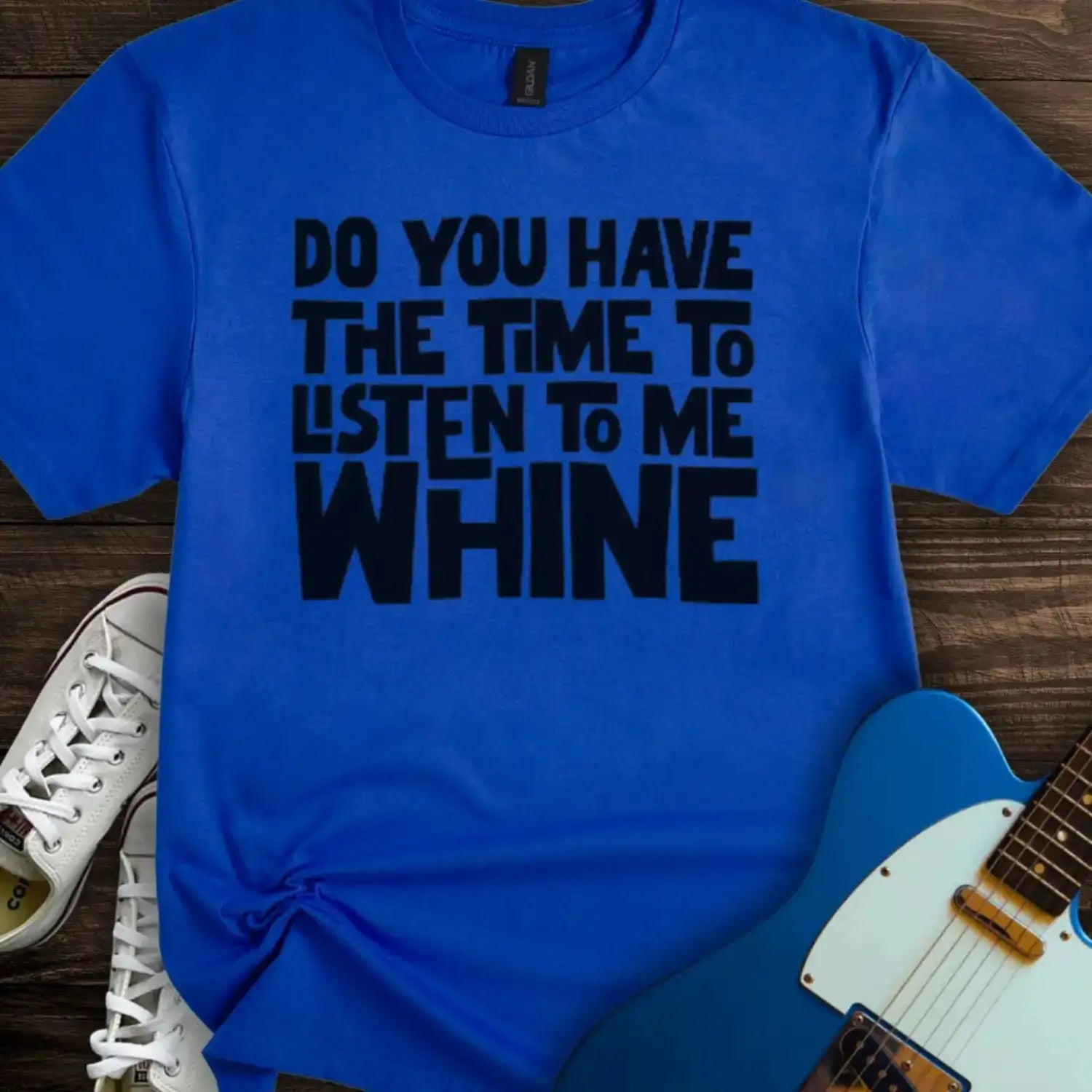 Do You Have The Time T-shirt Royal
