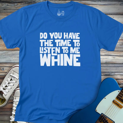 Do You Have The Time T-shirt - Royal / S - T-Shirt