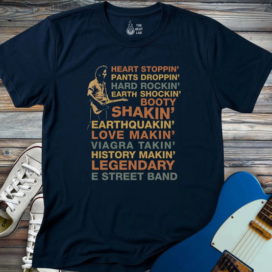 E Street Band (II) T-shirt - Navy / S - T-Shirt