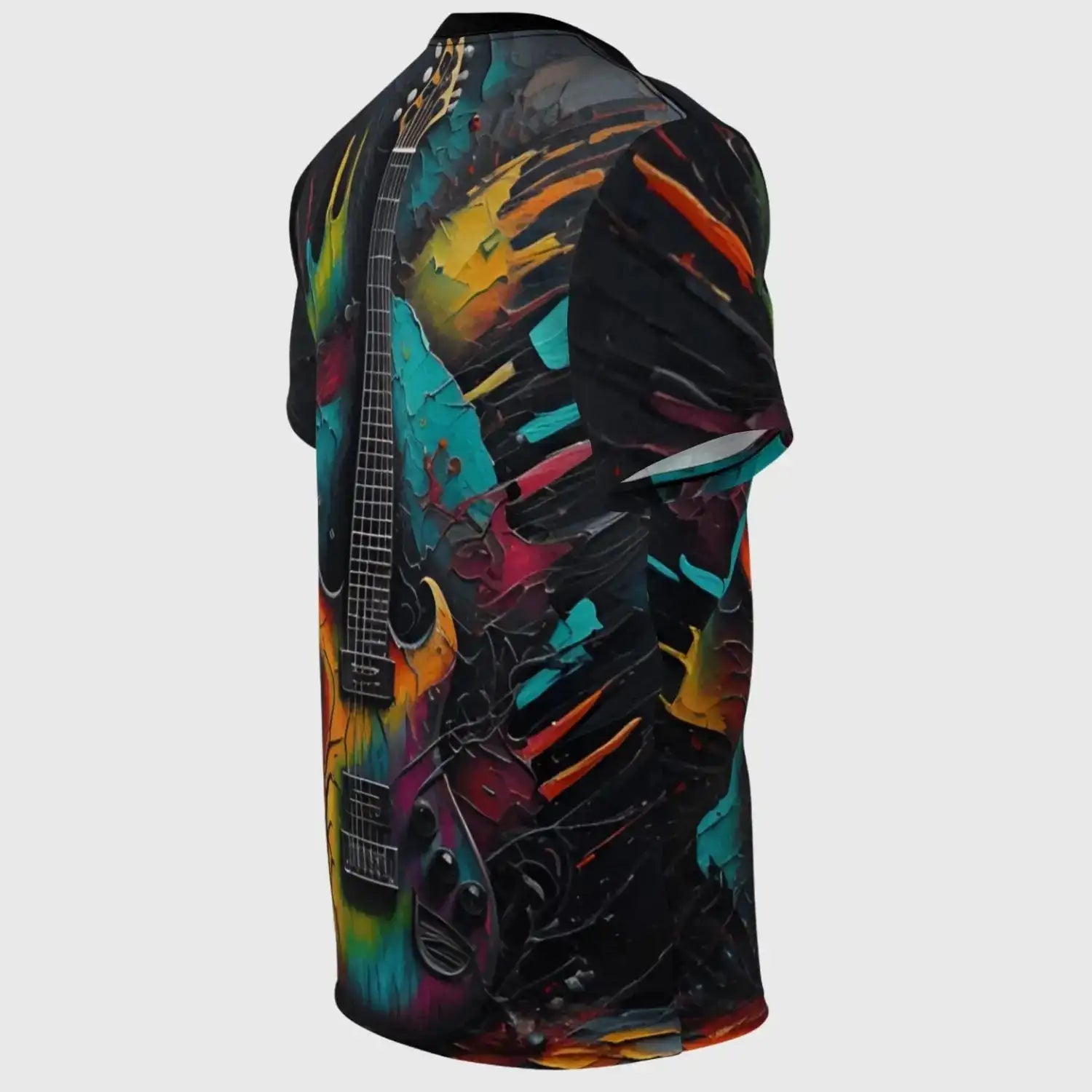 Electric Guitar Splash T-Shirt