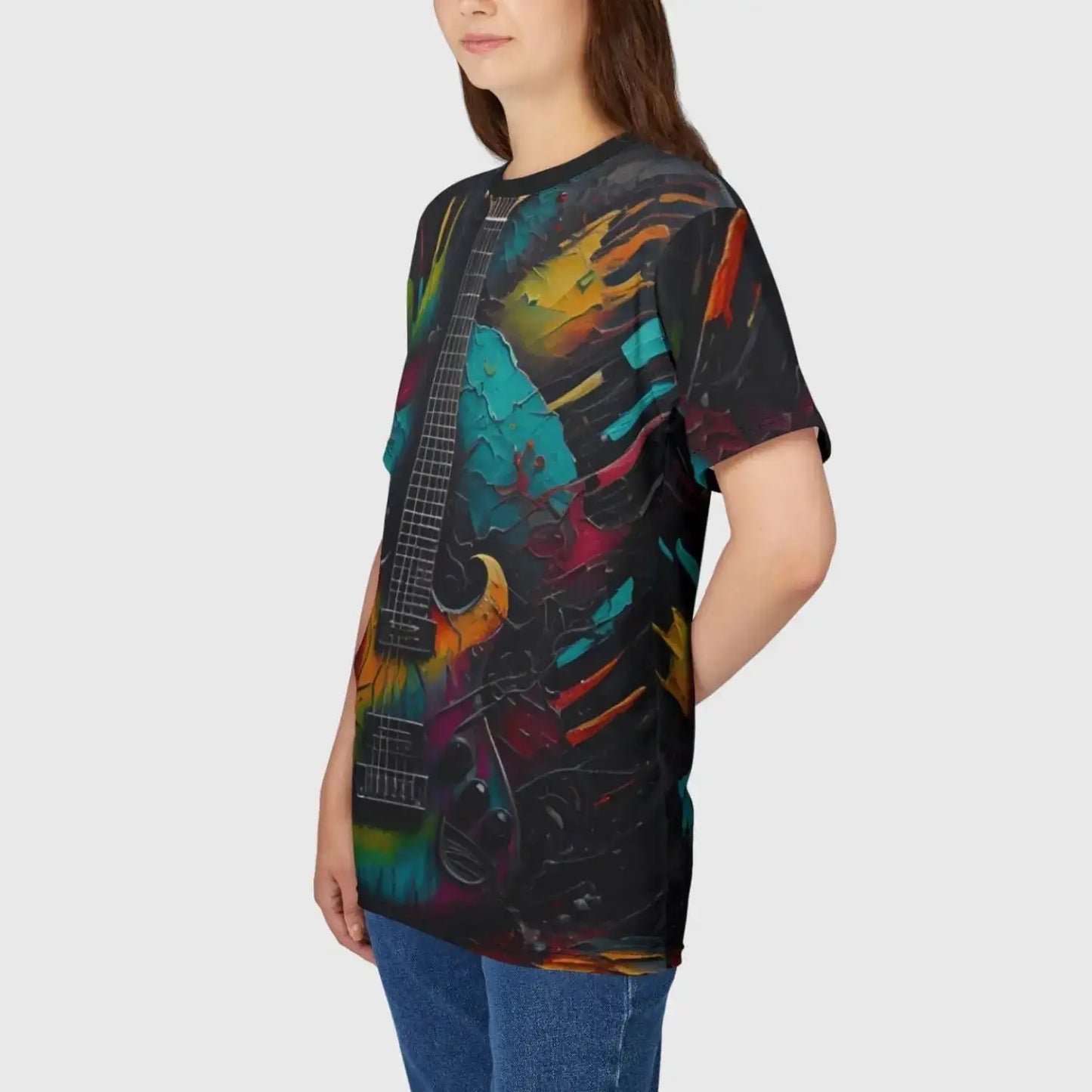 Electric Guitar Splash T-Shirt