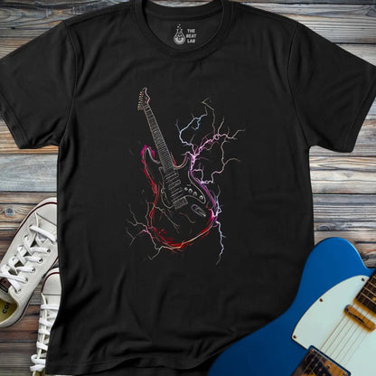 Electric Guitar T-shirt - Black / S - T-Shirt