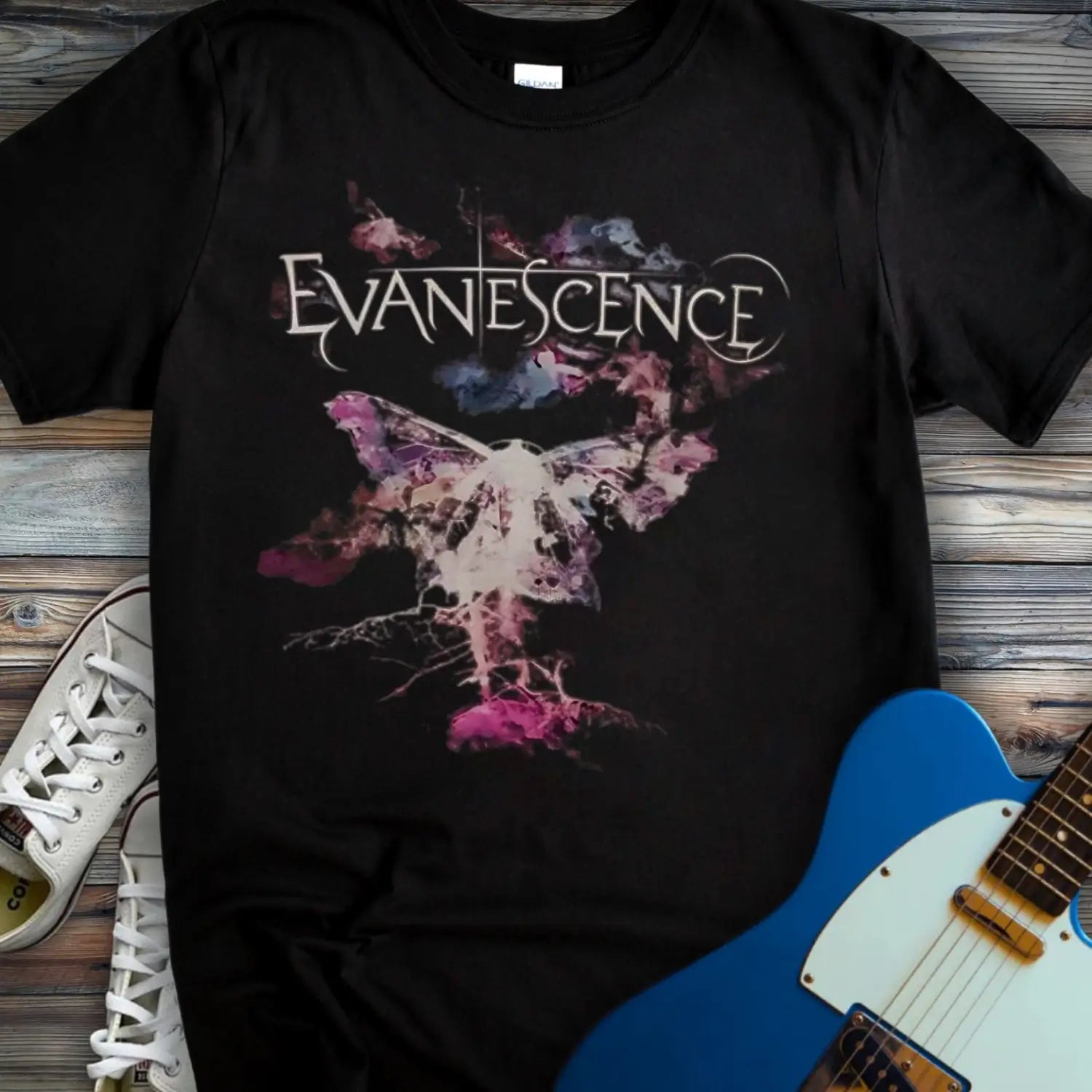 Evanescence T-shirt - Black / S - T-Shirt