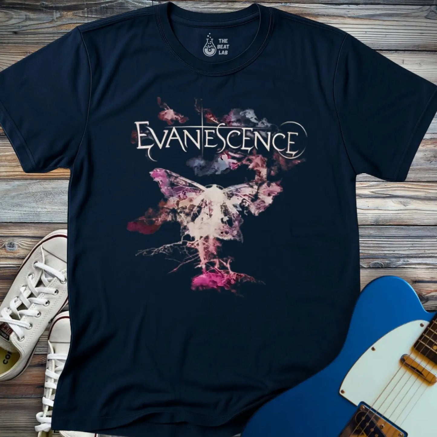 Evanescence T-shirt - Navy / S - T-Shirt