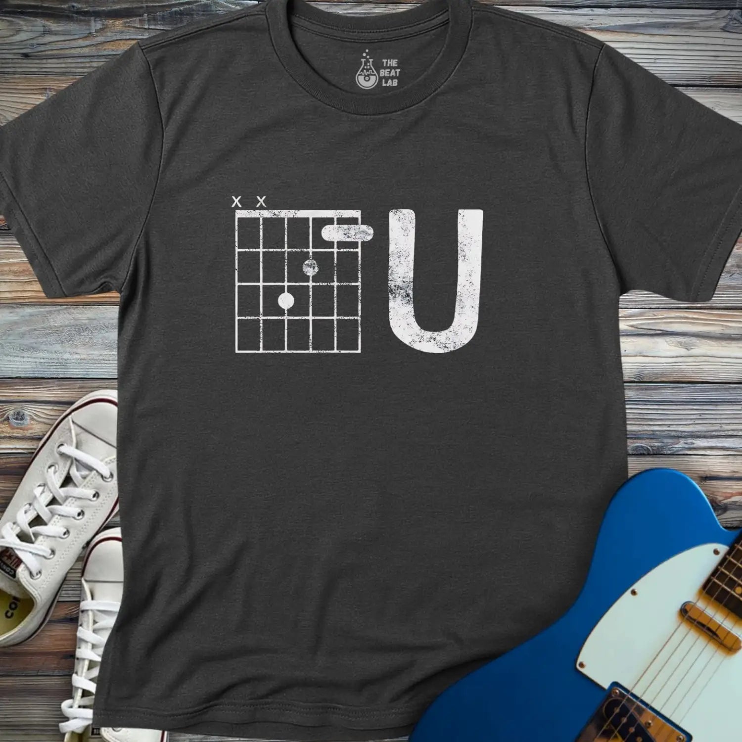 F U T-shirt - Dark Heather Grey / S - T-Shirt