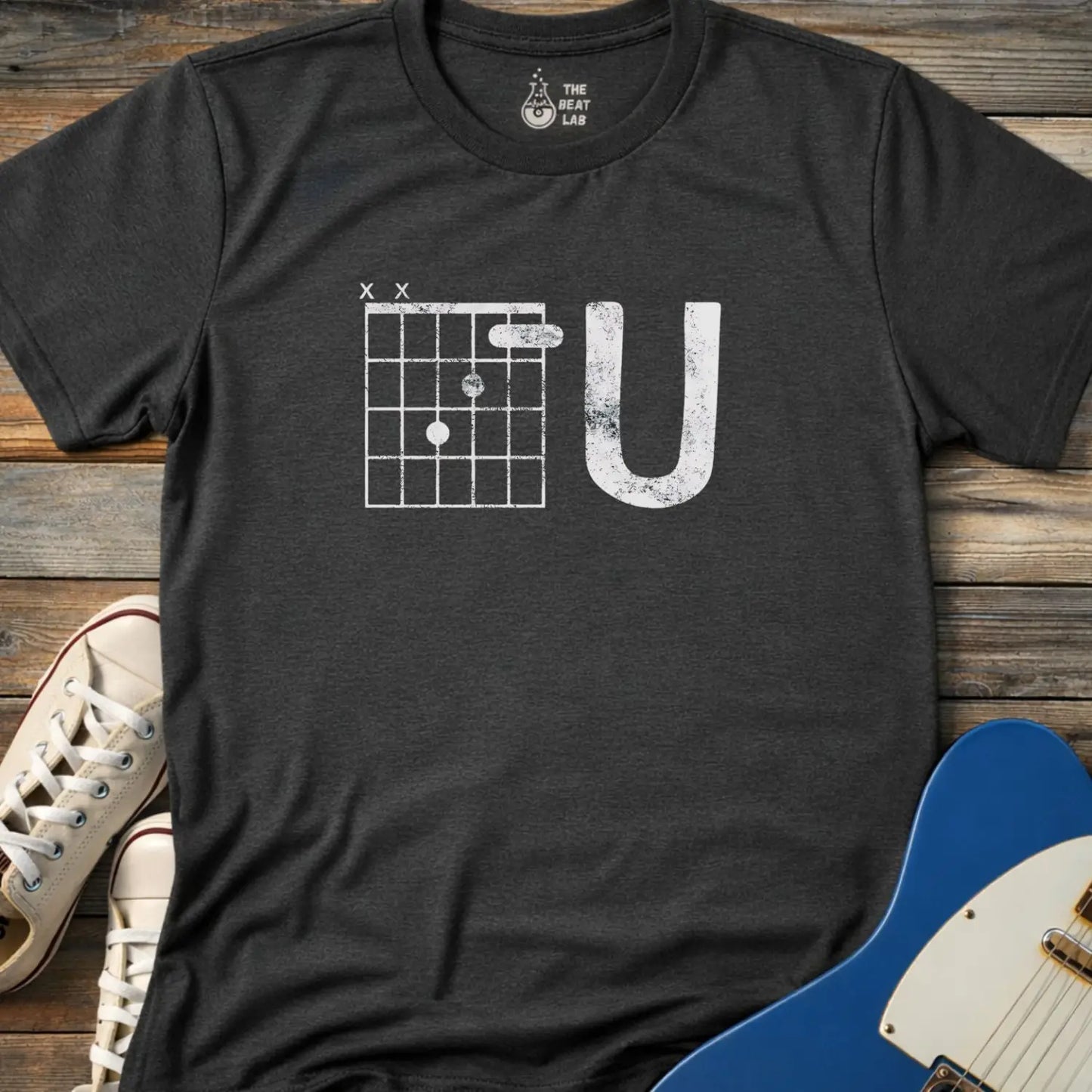 F U T-shirt - Dark Heather Grey / S - T-Shirt
