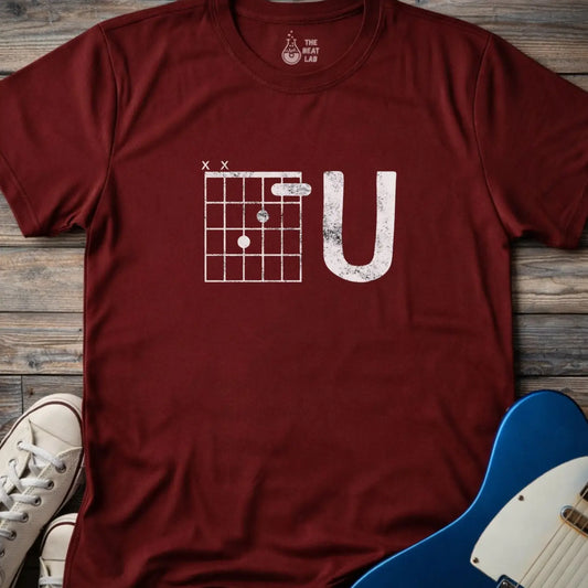 F U T-shirt - Maroon / S - T-Shirt