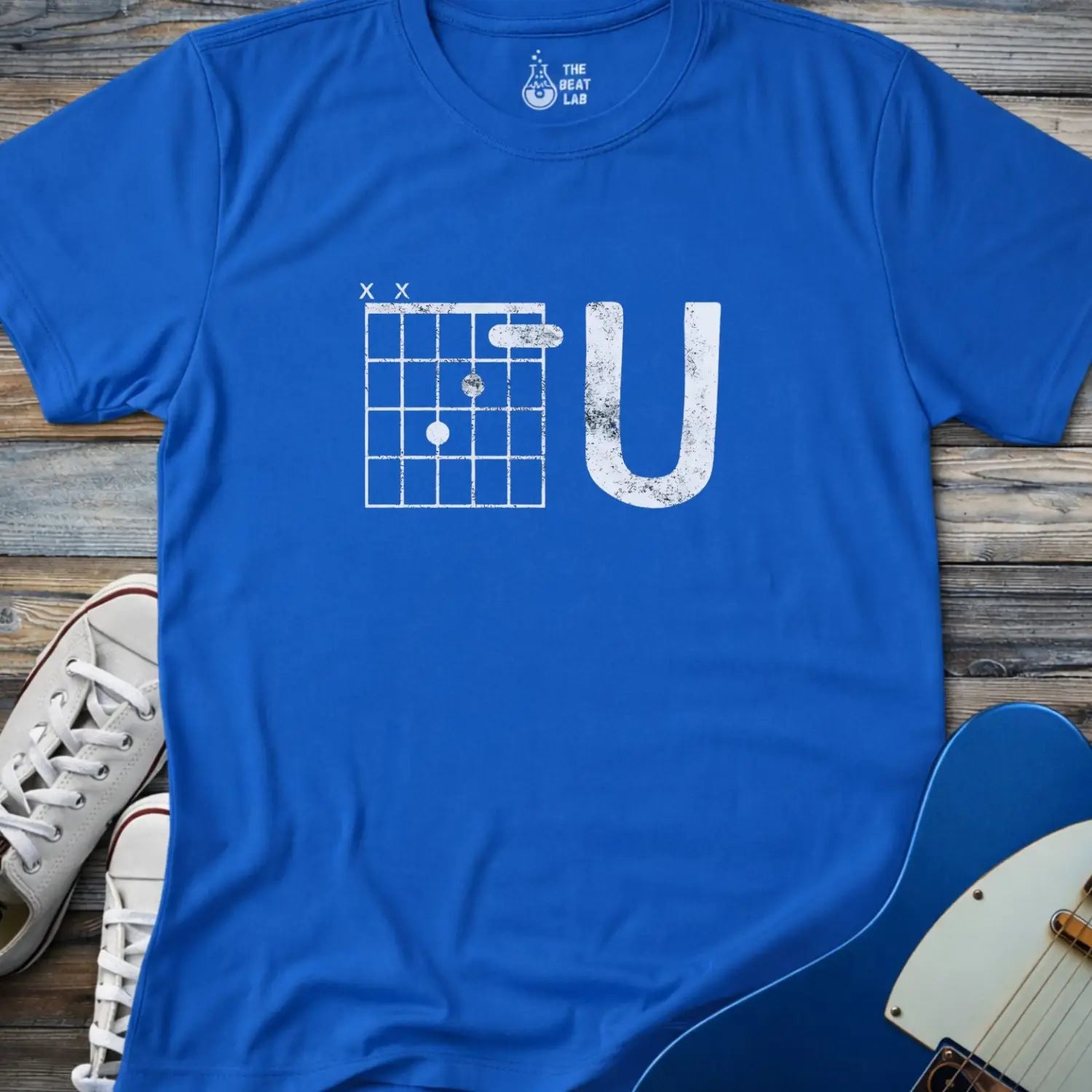 F U T-shirt - Royal / S - T-Shirt