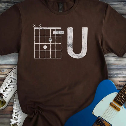 F You T-shirt Dark Chocolate