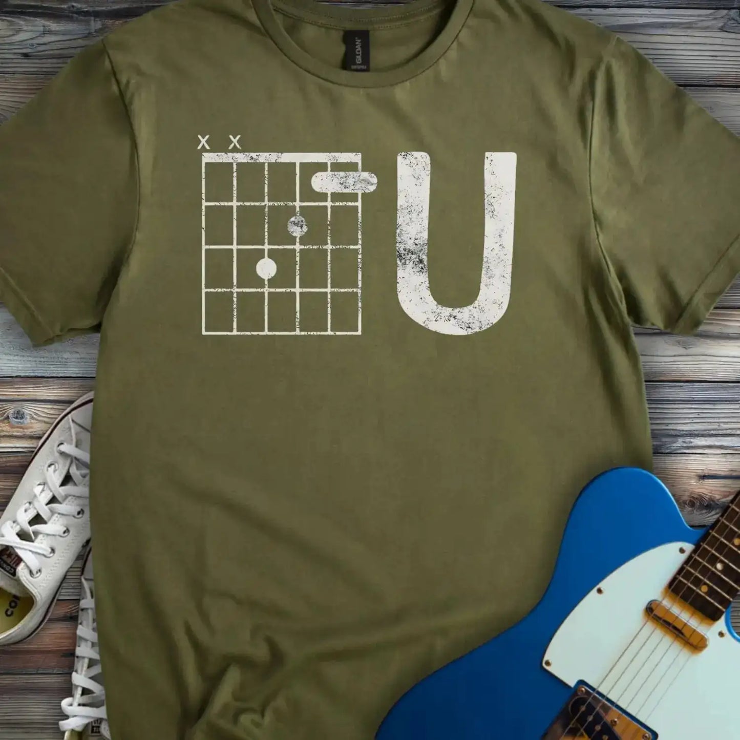 F You T-shirt Military Green