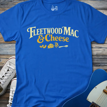 Fleetwood Mac and Cheese (II) T-shirt - Royal / S - T-Shirt