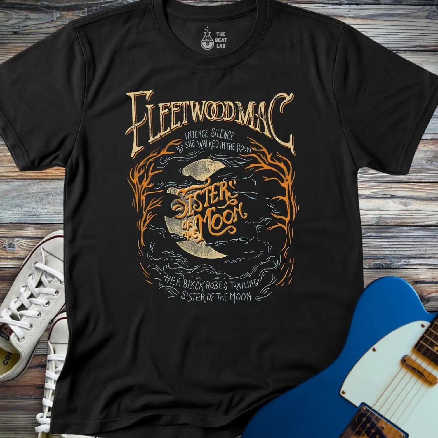 Fleetwood Mac T-shirt - Black / S - T-Shirt