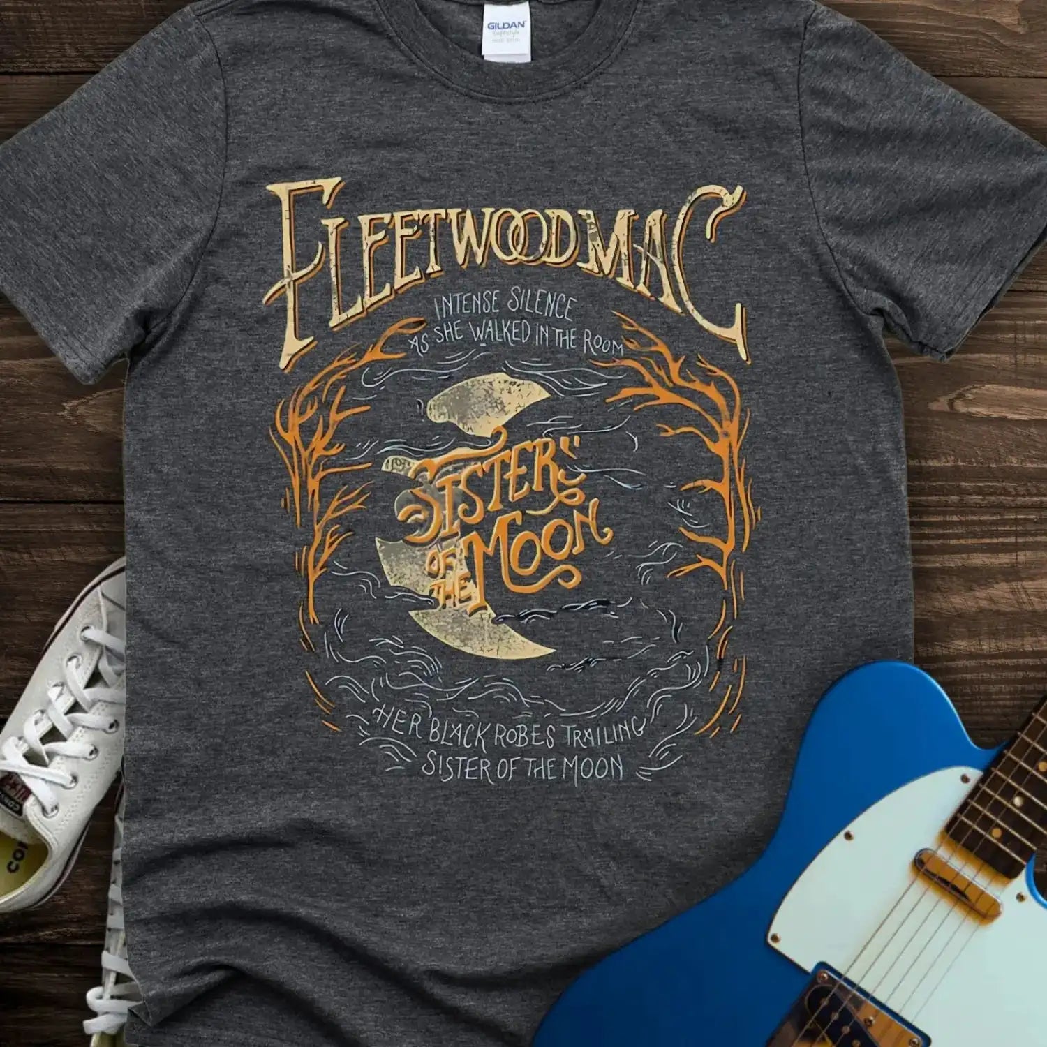Fleetwood Mac T-shirt Dark Heather Grey