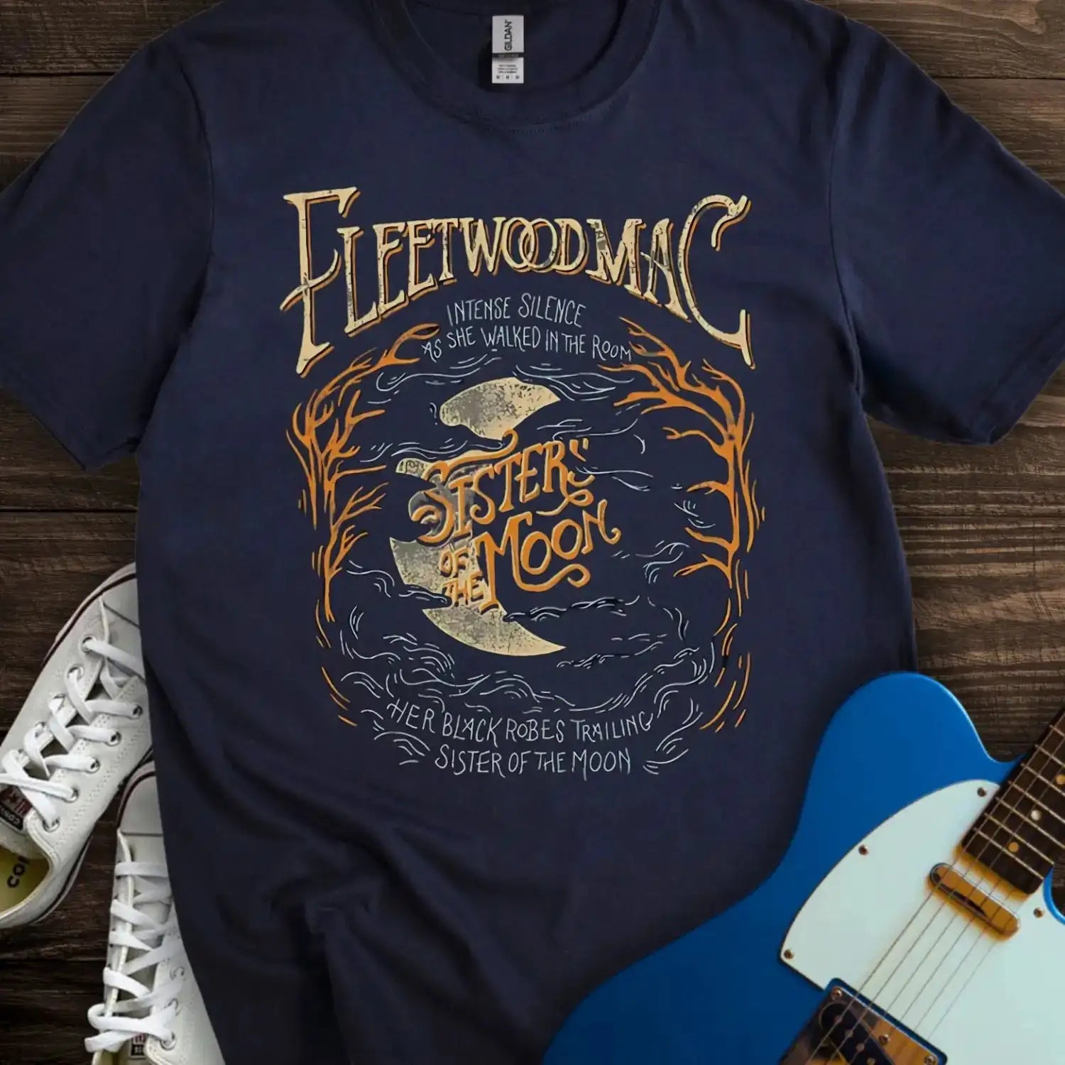 Fleetwood Mac T-shirt Navy