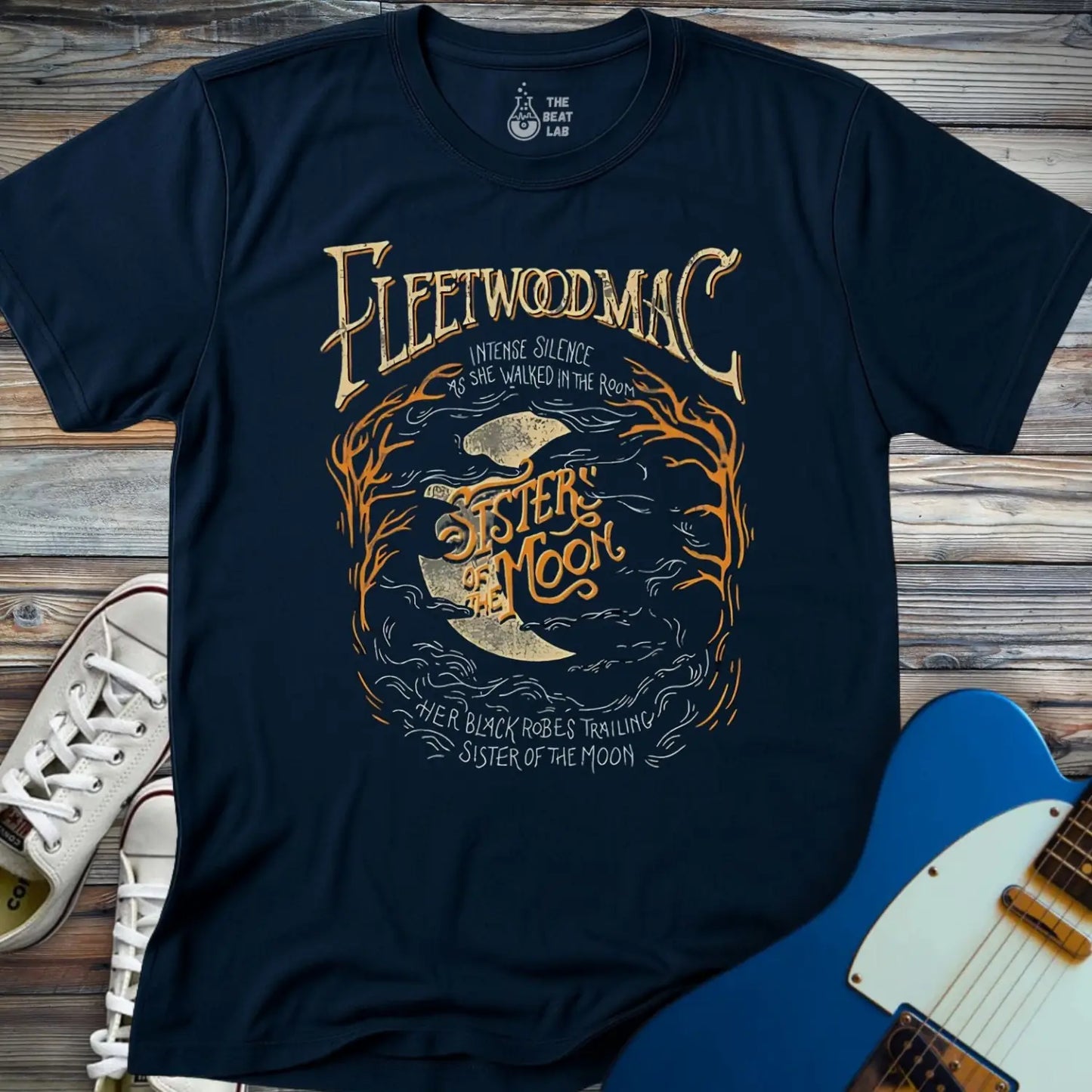 Fleetwood Mac T-shirt - Navy / S - T-Shirt