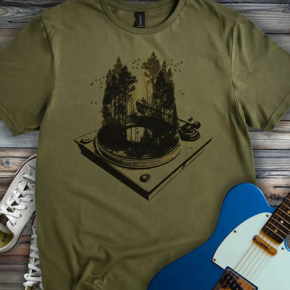 Forest Turntable Nature T-shirt Military Green