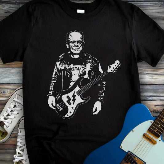 Frankenstein Rock Legend T-shirt Black