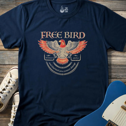 Free Bird T-shirt - Navy / S - T-Shirt