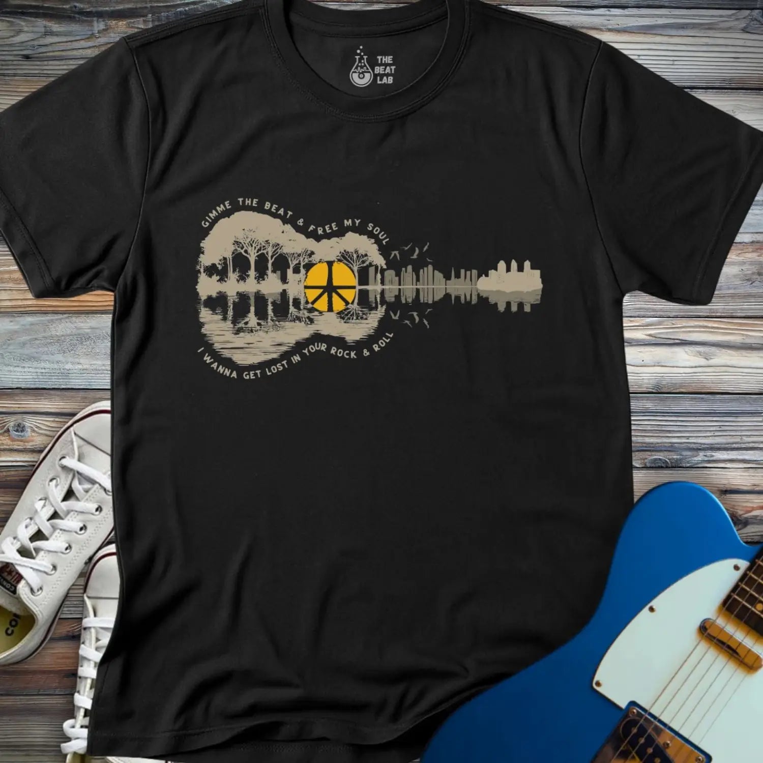 Gimme the Beat T-shirt - Black / S - T-Shirt