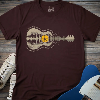 Gimme the Beat T-shirt - Dark Chocolate / S - T-Shirt