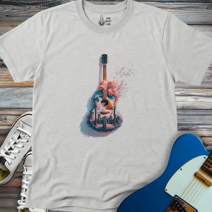 Guitar City T-shirt - Sport Grey / S - T-Shirt